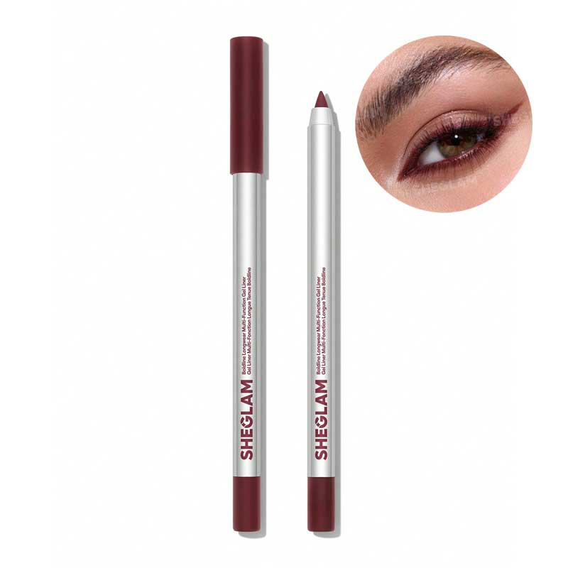 مداد چشم ژلی چند کاره شیگلم Sheglam مدل Boldline Longwear رنگ Burgundy