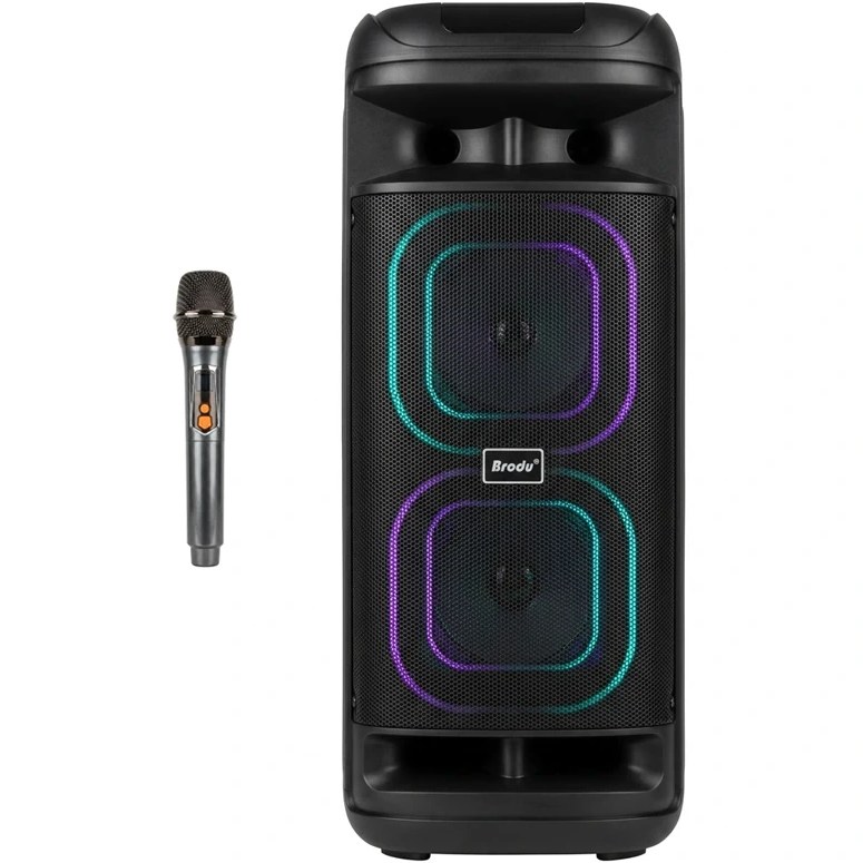 اسپیکر پارتی باکس قابل حمل مدل Brodu BTS2261 به همراه میکروفن