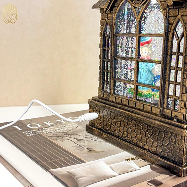 مجسمه موزیکال چراغدار sh676