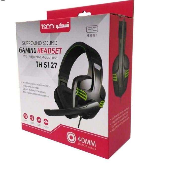 هدست مخصوص بازی تسکو مدل TSCO TH 5127