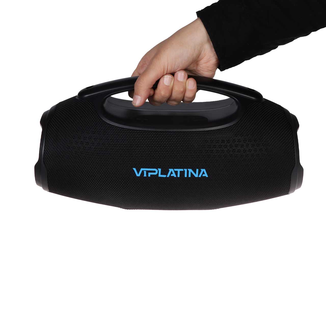 اسپیکر بلوتوثی 70 وات ضد آب VIPLATINA مدل VSW05 با قابلیت نورپردازی – رنگ مشکی (گارانتی 18 ماه تعویض نیکان همراه)