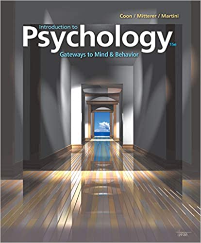خرید و دانلود نسخه کامل کتاب Introduction to Psychology: Gateways to Mind and Behavior (15th Edition) [2019] – PDF