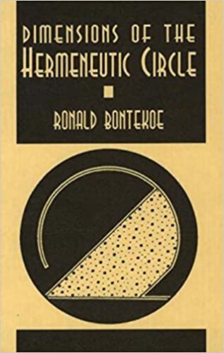خرید و دانلود نسخه کامل کتاب Dimensions of the Hermeneutic Circle BY Bontekoe – Pdf