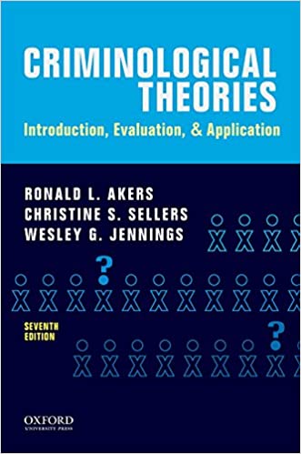 خرید و دانلود نسخه کامل کتاب Criminological Theories: Introduction  Evaluation  and Application (7th Edition) – pdf