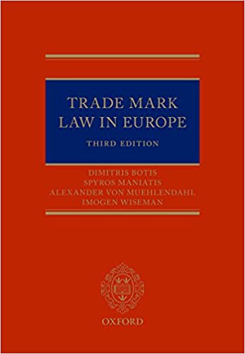 خرید و دانلود نسخه کامل کتاب Trade Mark Law in Europe (3rd Edition) – Pdf