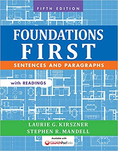 خرید و دانلود نسخه کامل کتاب Foundations First with Readings: Sentences and Paragraphs (5th Edition) – + Pdf
