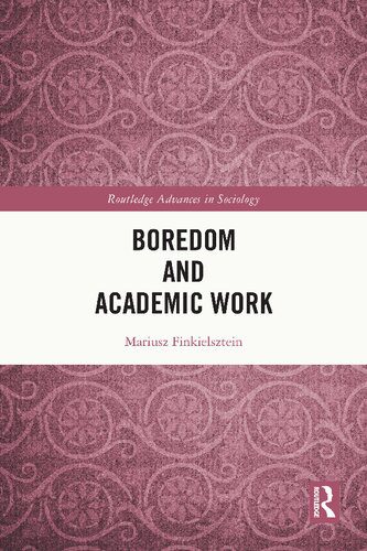 خرید و دانلود نسخه کامل کتاب Boredom and Academic Work – Pdf