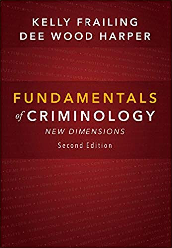 خرید و دانلود نسخه کامل کتاب Fundamentals of Criminology: New Dimensions  Second Edition