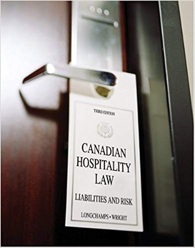 خرید و دانلود نسخه کامل کتاب Canadian Hospitality Law (3rd edition)