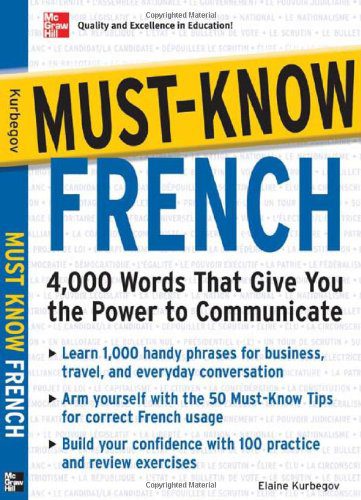 خرید و دانلود نسخه کامل کتاب Must know French: the 4 000 words that give you the power to communicate – PDF