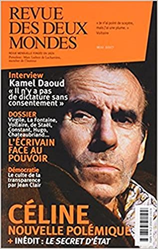 خرید و دانلود نسخه کامل کتاب Revue des deux Mondes  Mai 2017 : Les écrivains et le pouvoir – + PDF