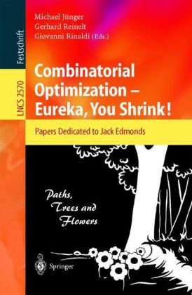 خرید و دانلود نسخه کامل کتاب Combinatorial Optimization — Eureka  You Shrink!: Papers Dedicated to Jack Edmonds 5th Inte
