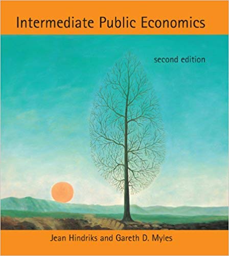 خرید و دانلود نسخه کامل کتاب Intermediate Public Economics (The MIT Press)