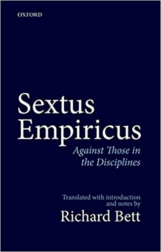 خرید و دانلود نسخه کامل کتاب Sextus Empiricus: Against Those in the Disciplines: Translated with introduction and notes