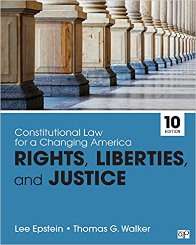 خرید و دانلود نسخه کامل کتاب Constitutional Law for a Changing America: Rights  Liberties  and Justice (10th Edition) –