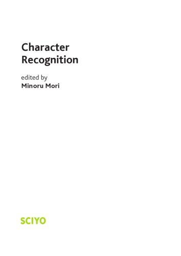 خرید و دانلود نسخه کامل کتاب Character Recognition – PDF