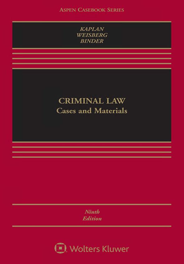 خرید و دانلود نسخه کامل کتاب Criminal Law: Cases and Materials (9th Edition) – + Pdf