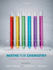 خرید و دانلود نسخه کامل کتاب Maths for Chemistry A chemist s toolkit of calculations (3rd Edition) – + Pdf