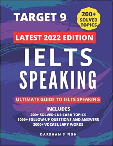 خرید و دانلود نسخه کامل کتاب IELTS SPEAKING 2022 – LATEST TOPICS: SOLVED CUE CARD TOPICS AND FOLLOW UP QUESTIONS – + P