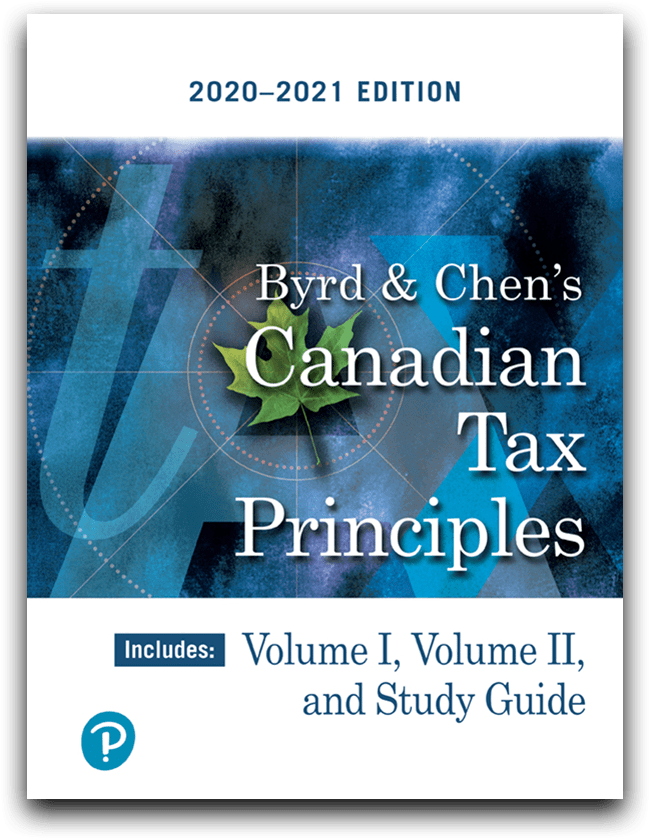 خرید و دانلود نسخه کامل کتاب Byrd & Chen s Canadian Tax Principles  2020-2021 Edition  Volumes I and II with Study Guide