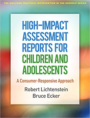 خرید و دانلود نسخه کامل کتاب High-Impact Assessment Reports for Children and Adolescents A Consumer-Responsive Approach