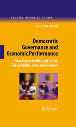 خرید و دانلود نسخه کامل کتاب Dematic Governance and Economic Performance: How Accountability Can Go Too Far in Politics
