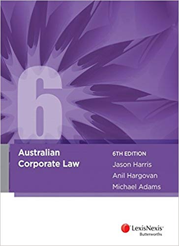 خرید و دانلود نسخه کامل کتاب Australian Corporate Law 6th edition