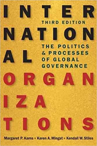 خرید و دانلود نسخه کامل کتاب International Organizations : The Politics & Processes of Global Governance – PDF