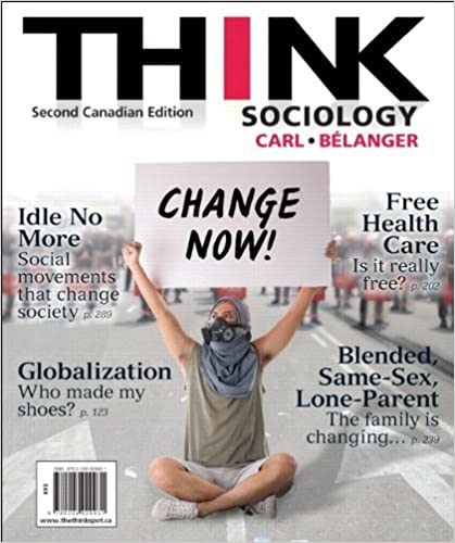 خرید و دانلود نسخه کامل کتاب THINK Sociology  Second Canadian Edition (2nd Edition) – PDF