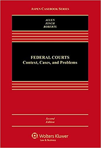 خرید و دانلود نسخه کامل کتاب Federal Courts: Context Cases and Problems (Aspen Casebook) – + pdf