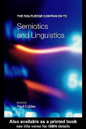 خرید و دانلود نسخه کامل کتاب Companion To Semiotics and Linguistics – PDF