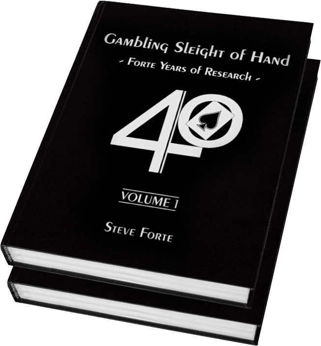 خرید و دانلود نسخه کامل کتاب Gambling Sleight of Hand : Forte Years of Research (2 volumes) – Pdf
