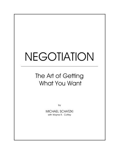 خرید و دانلود نسخه کامل کتاب Negotiation: The Art of Getting What You Want – PDF