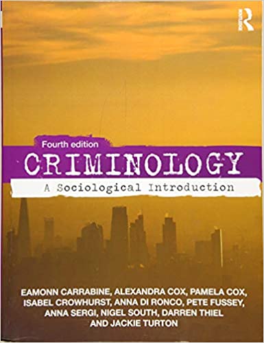 خرید و دانلود نسخه کامل کتاب Criminology: A Sociological Introduction (4th Edition) – PDF