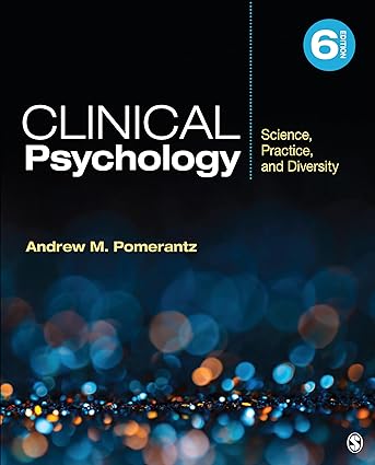 خرید و دانلود نسخه کامل کتاب Clinical Psychology: Science  Practice  and Diversity (6th Edition) – Pdf