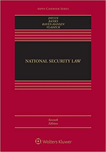 خرید و دانلود نسخه کامل کتاب National Security Law (7th Edition) BY Dycus – + Pdf