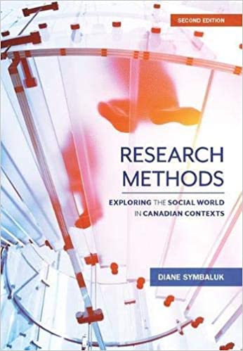 خرید و دانلود نسخه کامل کتاب Research Methods  Second Edition Exploring the Social World in Canadian Contexts(2nd Editio