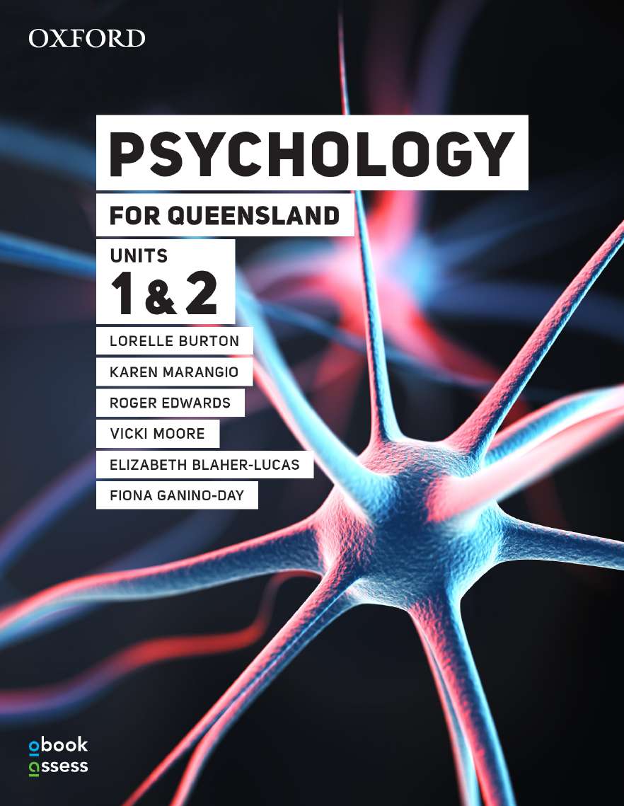 خرید و دانلود نسخه کامل کتاب Psychology for Queensland Units 1&2 Student book – pdf