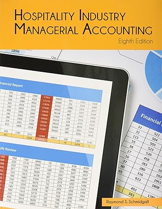 خرید و دانلود نسخه کامل کتاب Hospitality Industry Managerial Accounting (8th Edition) – Pdf