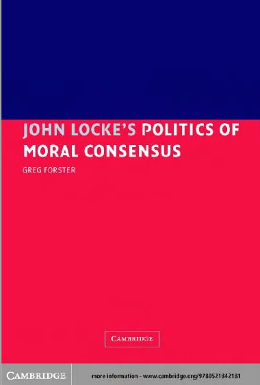 خرید و دانلود نسخه کامل کتاب John Locke’s Politics of Moral Consensus – PDF
