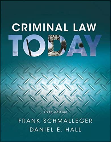 خرید و دانلود نسخه کامل کتاب Criminal Law Today (6th Edition) BY Schmalleger – Pdf