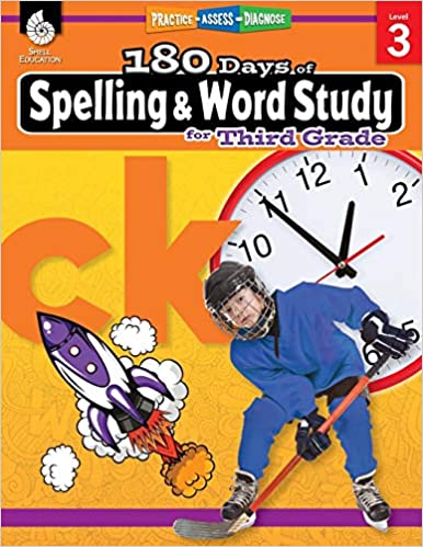 خرید و دانلود نسخه کامل کتاب 180 Days of Spelling and Word Study Grade 3 – Daily Spelling Workbook for Classroom and Hom
