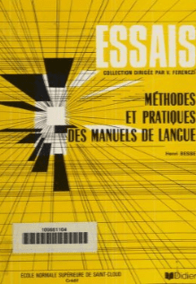 خرید و دانلود نسخه کامل کتاب Méthode et pratique des manuels de langue – Pdf