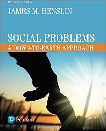 خرید و دانلود نسخه کامل کتاب Social Problems: A Down-to-Earth Approach (12th Edition) – PDF