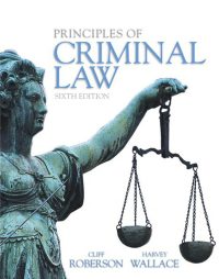 خرید و دانلود نسخه کامل کتاب Principles of Criminal Law (6th Edition) BY Roberson – Pdf