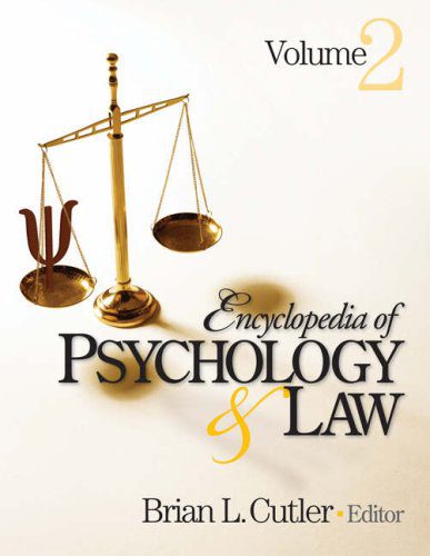 خرید و دانلود نسخه کامل کتاب Encyclopedia of psychology & law – PDF