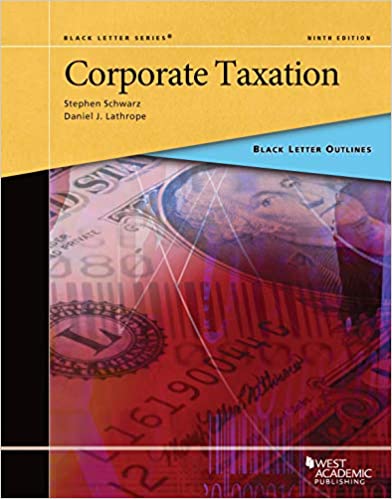 خرید و دانلود نسخه کامل کتاب Black Letter Outline on Corporate Taxation (Black Letter Outlines) (9th Edition) – + pdf