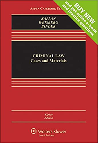 خرید و دانلود نسخه کامل کتاب Criminal Law: Cases and Materials [Connected Casebook] (8th Edition) – + pdf
