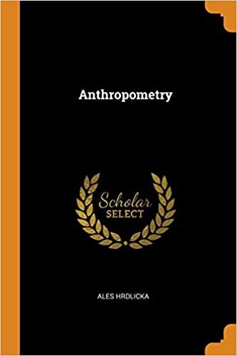 خرید و دانلود نسخه کامل کتاب Anthropometry BY Hrdlicka – PDF