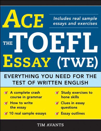 خرید و دانلود نسخه کامل کتاب Ace the TOEFL essay everything you need for the test of written English – PDF